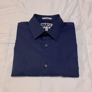 EXPRESS Fitted 1MX Dress Shirt